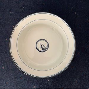 Dansk Flora Individual Bowl blue and white